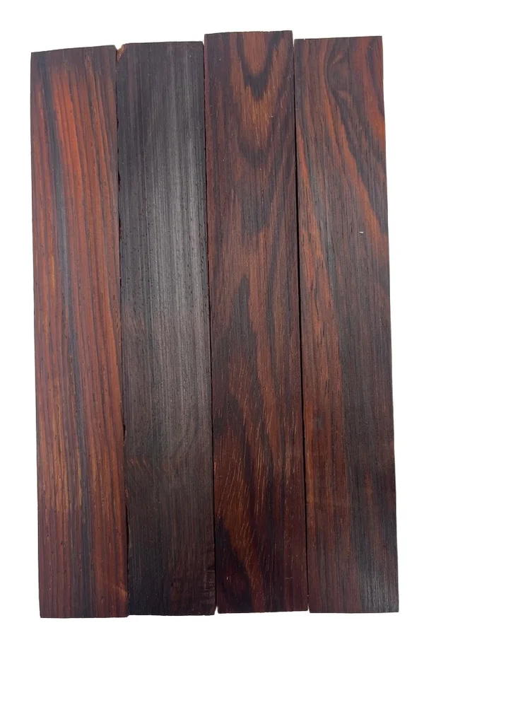 Lot of Exhibition Grade Curly Cocobolo Pen Blank (6x0.875x0.5)