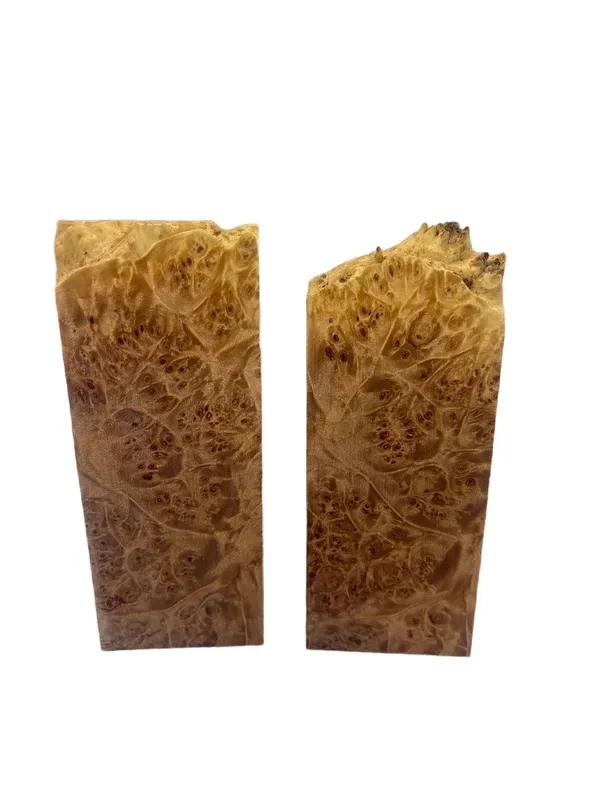 Stabilized Maple Burl Scale Set (5x2x0.375) — photo 2