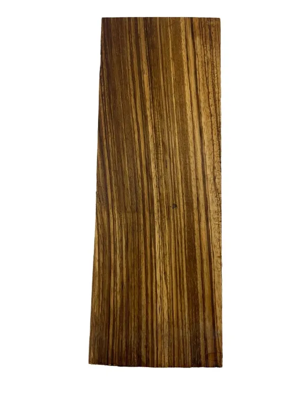 Exhibition Grade Stabilized Zebrawood Knife Handle Block (9.125x3.25x0.625) — photo 3