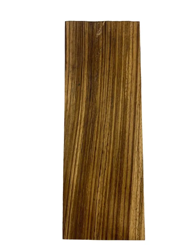 Exhibition Grade Stabilized Zebrawood Knife Handle Block (9.125x3.25x0.625) — photo 1