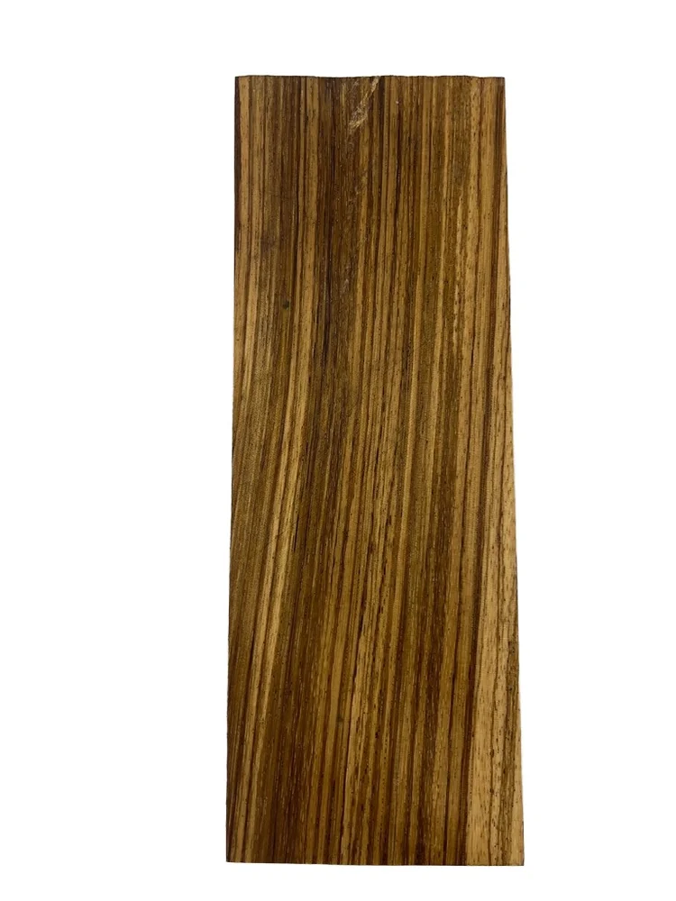 Exhibition Grade Stabilized Zebrawood Knife Handle Block (9.125x3.25x0.625)