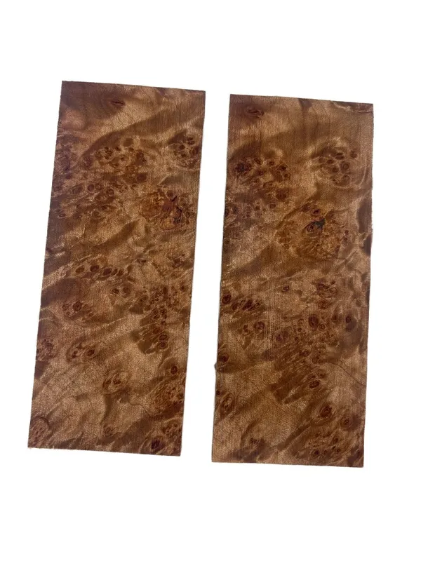 Stabilized Maple Burl Handle Material (5x2x0.25) — photo 3