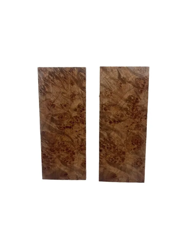 Stabilized Maple Burl Handle Material (5x2x0.25) — photo 2