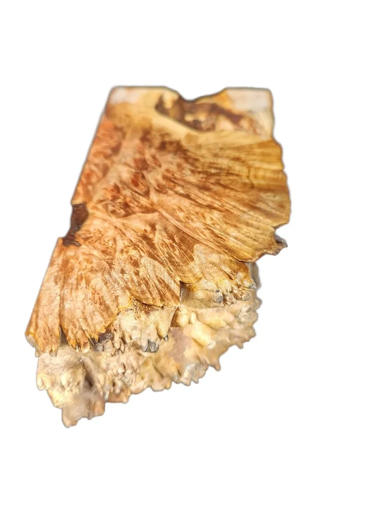 Stabilized Maple Burl Bottle Stopper Blank (5x2x2.75)