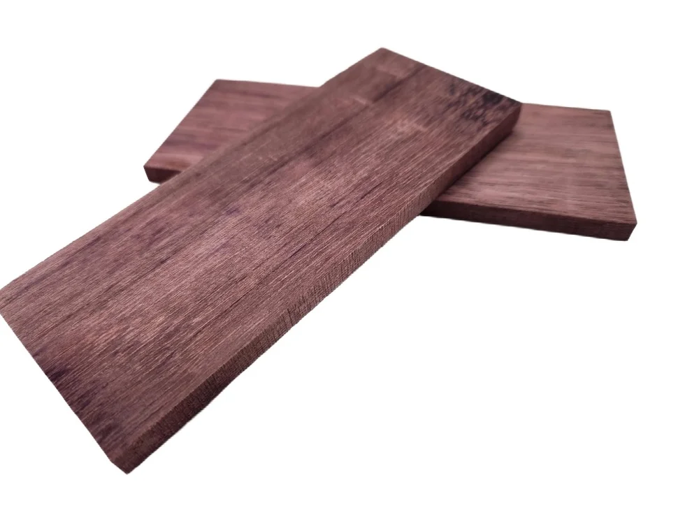 Purpleheart Knife Scales β Raw Purple Heart Wood for Knife Handles 5x2x0.25