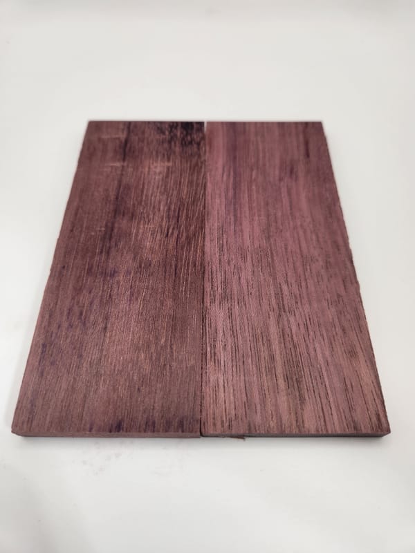 Natural Purpleheart Knife Scales — photo 3