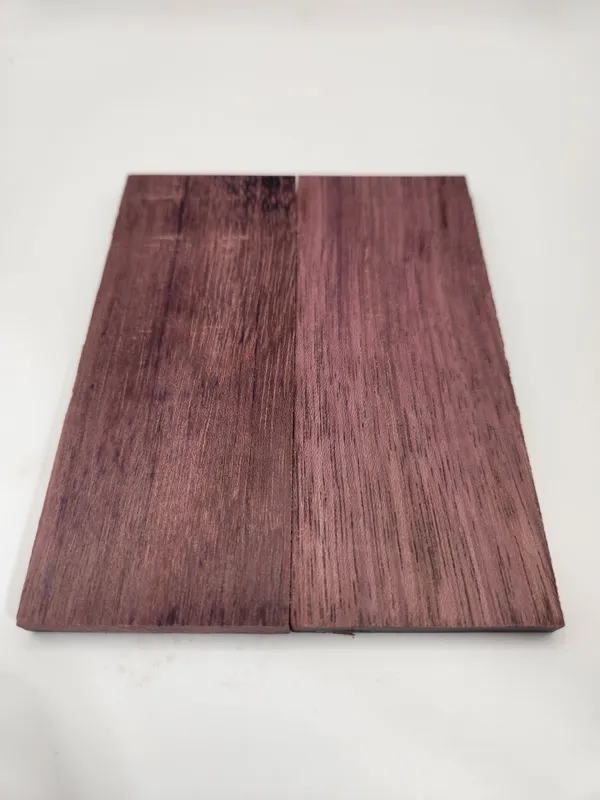 Natural Purpleheart Knife Scales — photo 3