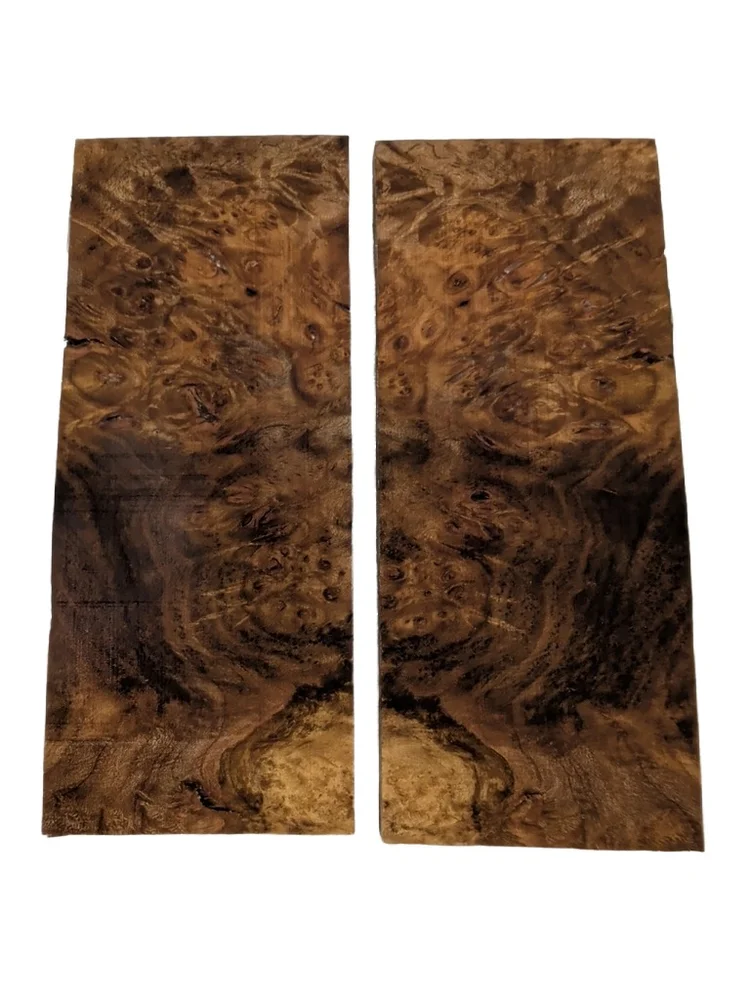 Stabilized Maple Burl Knife Blank (5x2x0.25)