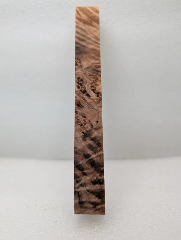 Stabilized Maple Burl Scale Set (8.5x1x1) — photo 2