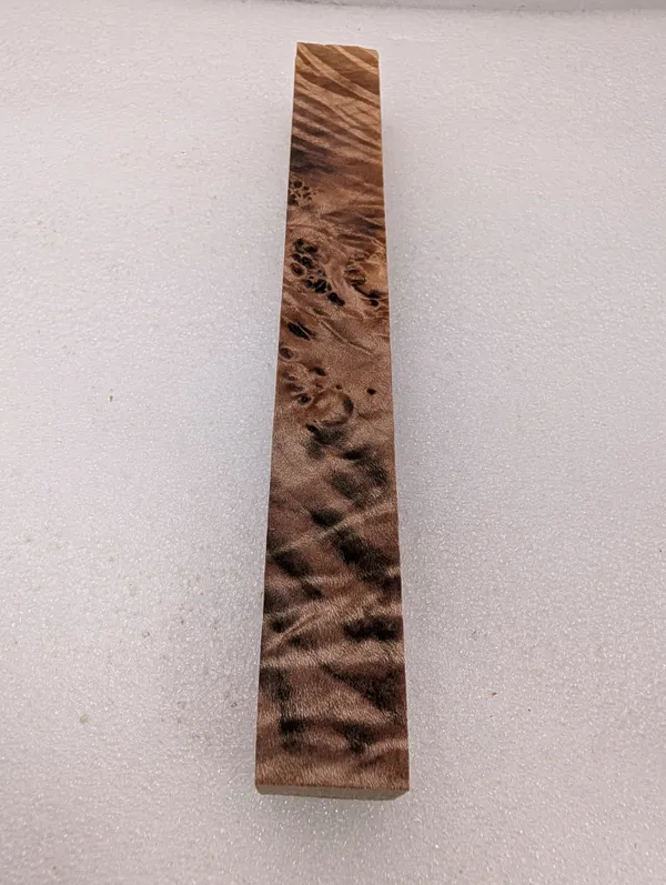 Stabilized Maple Burl Scale Set (8.5x1x1) — photo 4