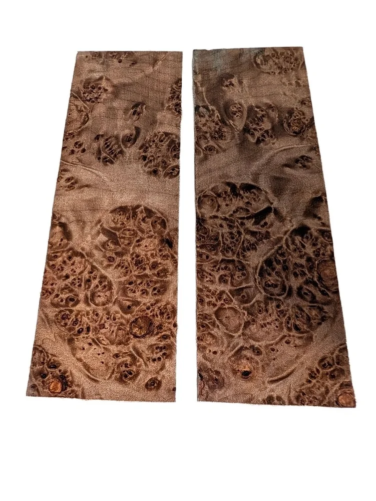 Exhibition Grade Stabilized Maple Burl Scales (6x2x0.25)