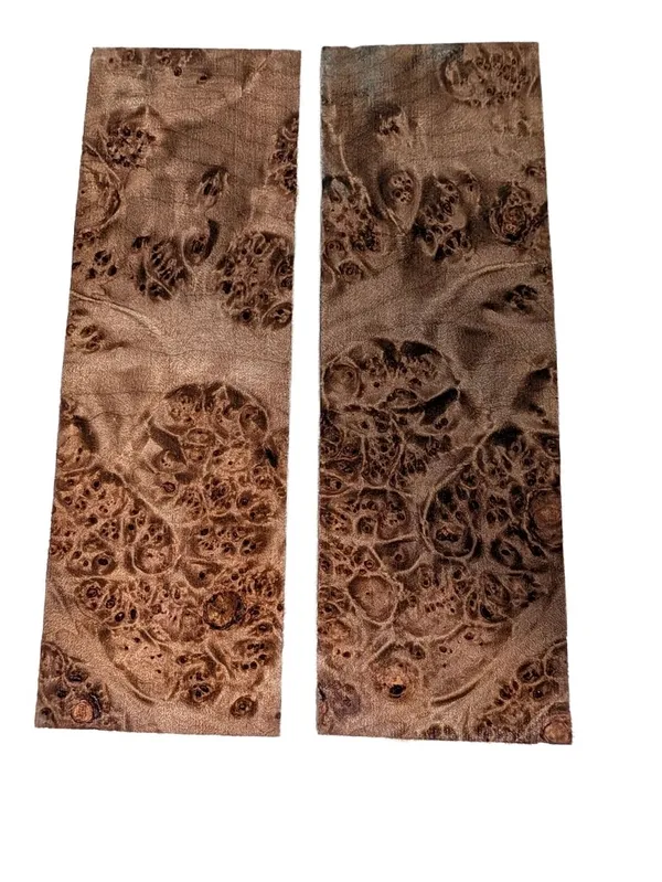 Exhibition Grade Stabilized Maple Burl Scales (6x2x0.25) — photo 3