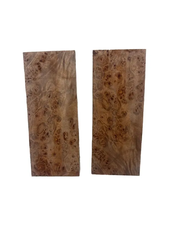 Stabilized Maple Burl Knife Handle Scales (5x2x0.25) — photo 2