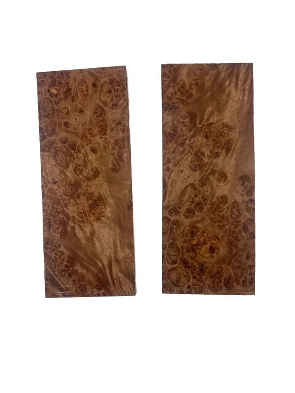 Stabilized Maple Burl Knife Handle Scales (5x2x0.25) — photo 3