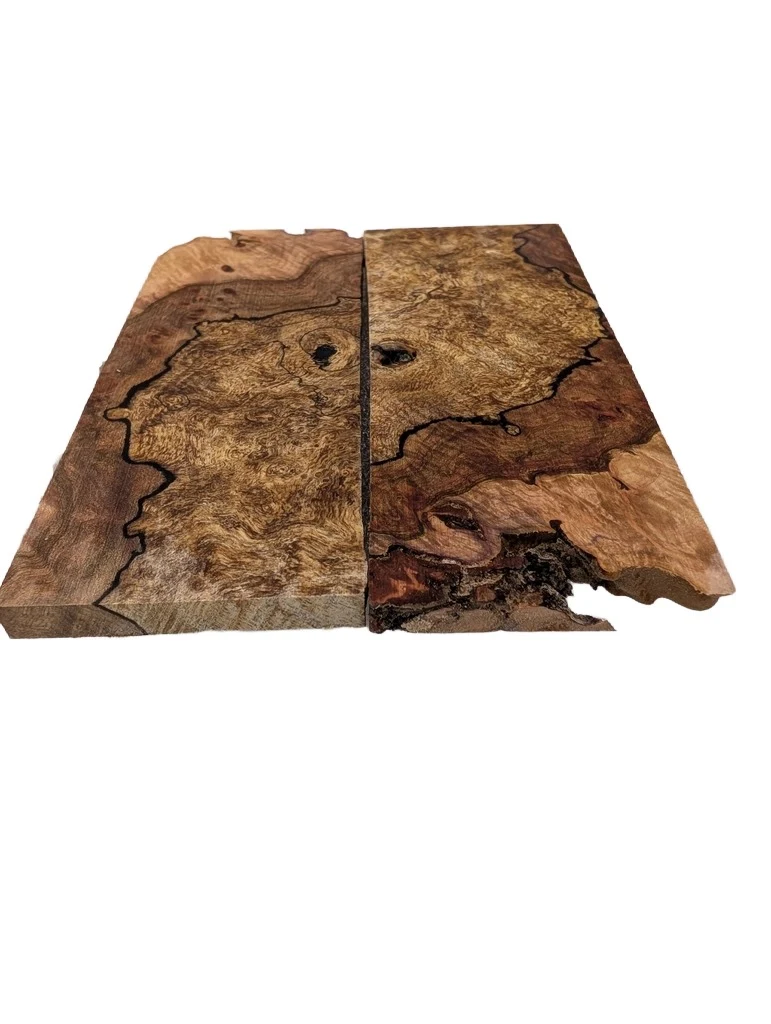 Hand-Selected Stabilized Spalted Maple Scales (5x2x0.25)