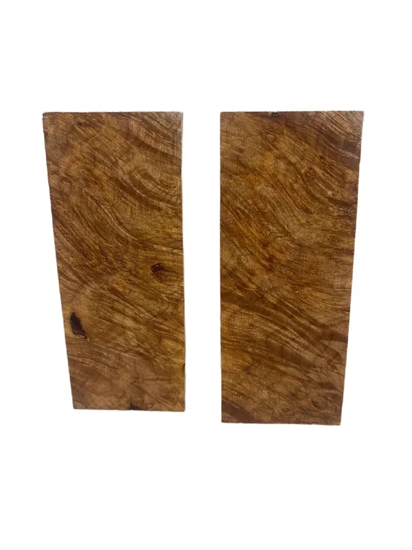 Stabilized Quilted Maple Knife Handle Scales (5x2x0.25) — photo 2