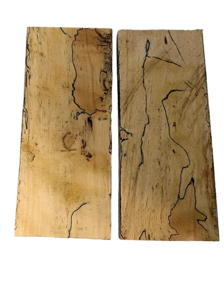 Premium Stabilized Spalted Tamarind Knife Scales (5x2x0.25)
