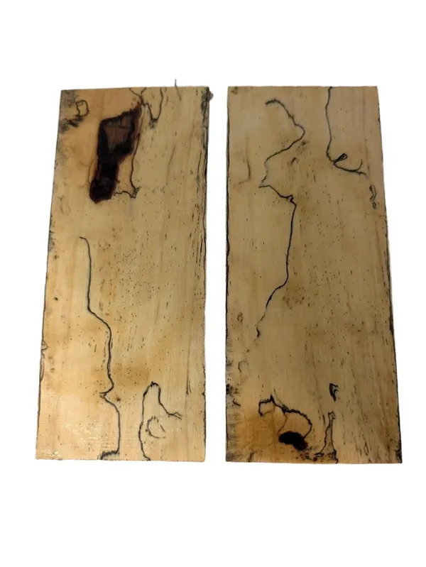 Premium Stabilized Spalted Tamarind Knife Scales (5x2x0.25) — photo 2