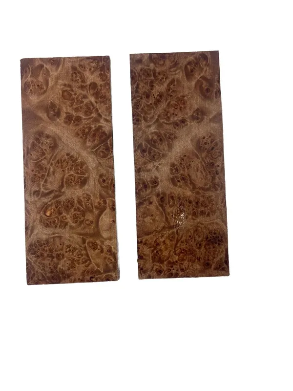 Stabilized Maple Burl Knife Scales (5x2x.24) — photo 3