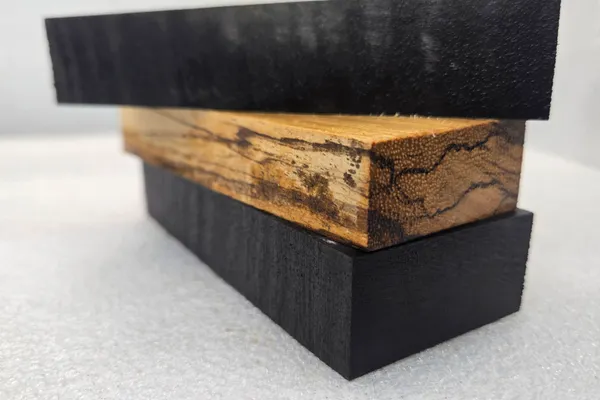 Midnight Black Stabilized Maple Handle Block Kit — photo 3