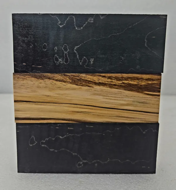 Midnight Black Stabilized Maple Handle Block Kit — photo 2