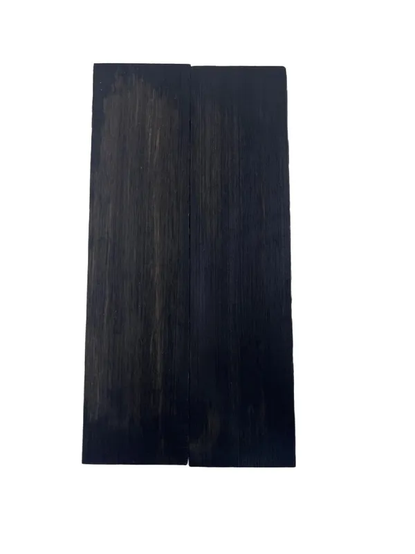 Natural Gabon Ebony Knife Handle Scales (6x1.5x0.25) — photo 2