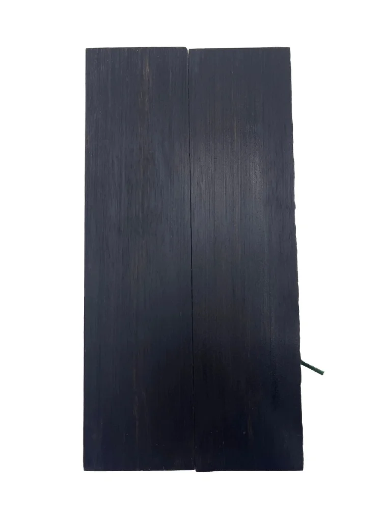 Natural Gabon Ebony Knife Handle Scales (6x1.5x0.25)