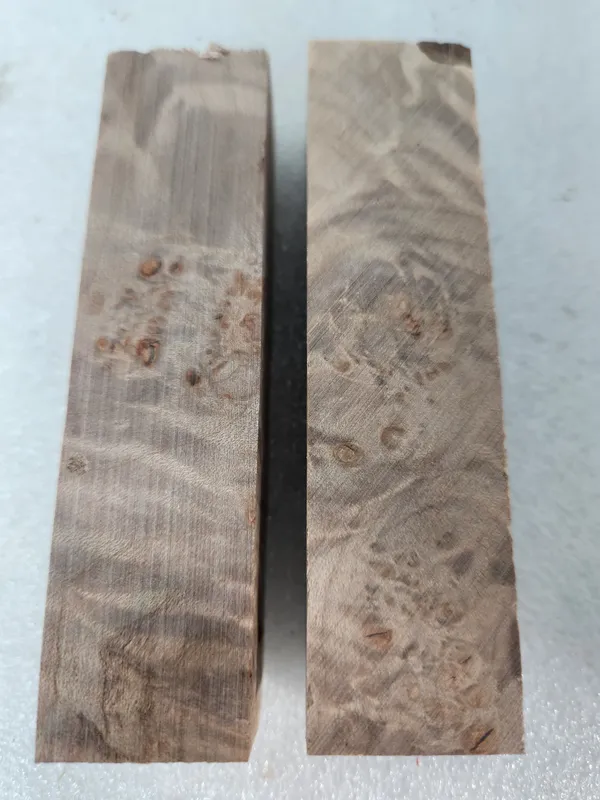 Clear Stabilized Burl Maple Pen Blank Kit — photo 4
