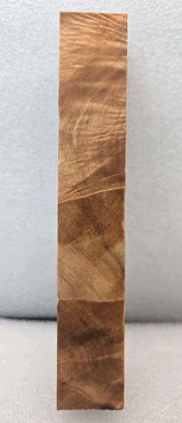 Clear Stabilized Burl Maple Pen Blank — photo 2