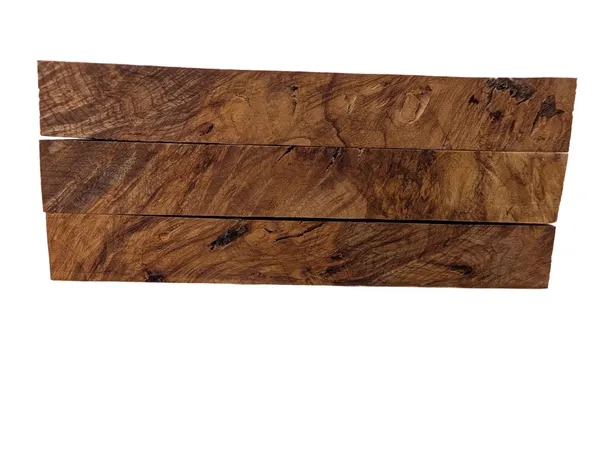 Lot of Rare Stabilized Maple Burl Pen Blank (6x0.75x0.75) — photo 2
