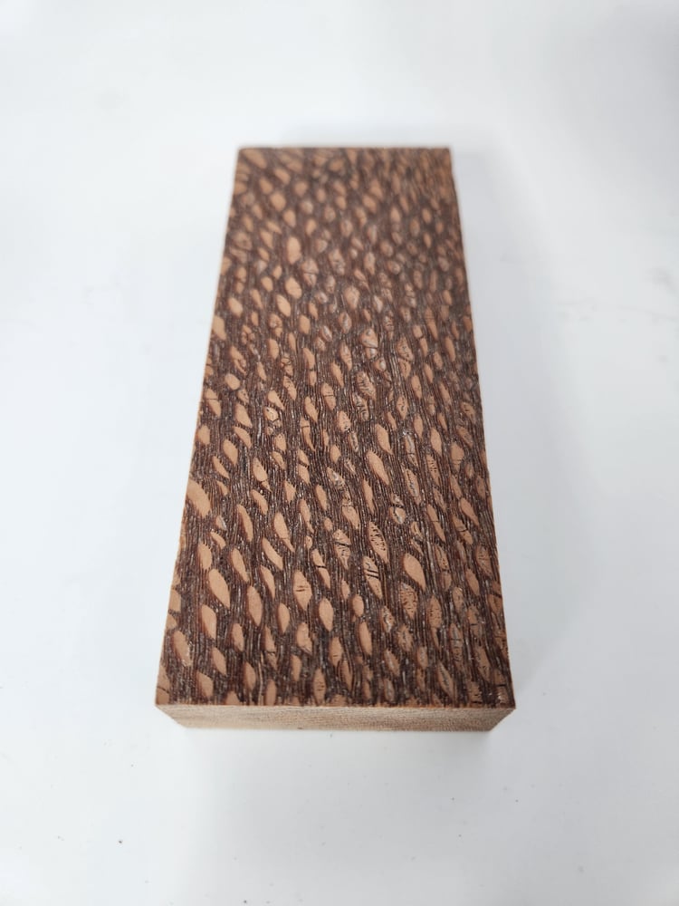 Stabilized Leopardwood Knife Handle Block – 3/4 Thick