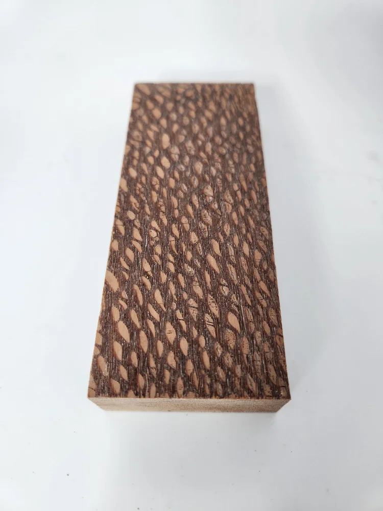 Stabilized Leopardwood Knife Handle Block – 3/4 Thick