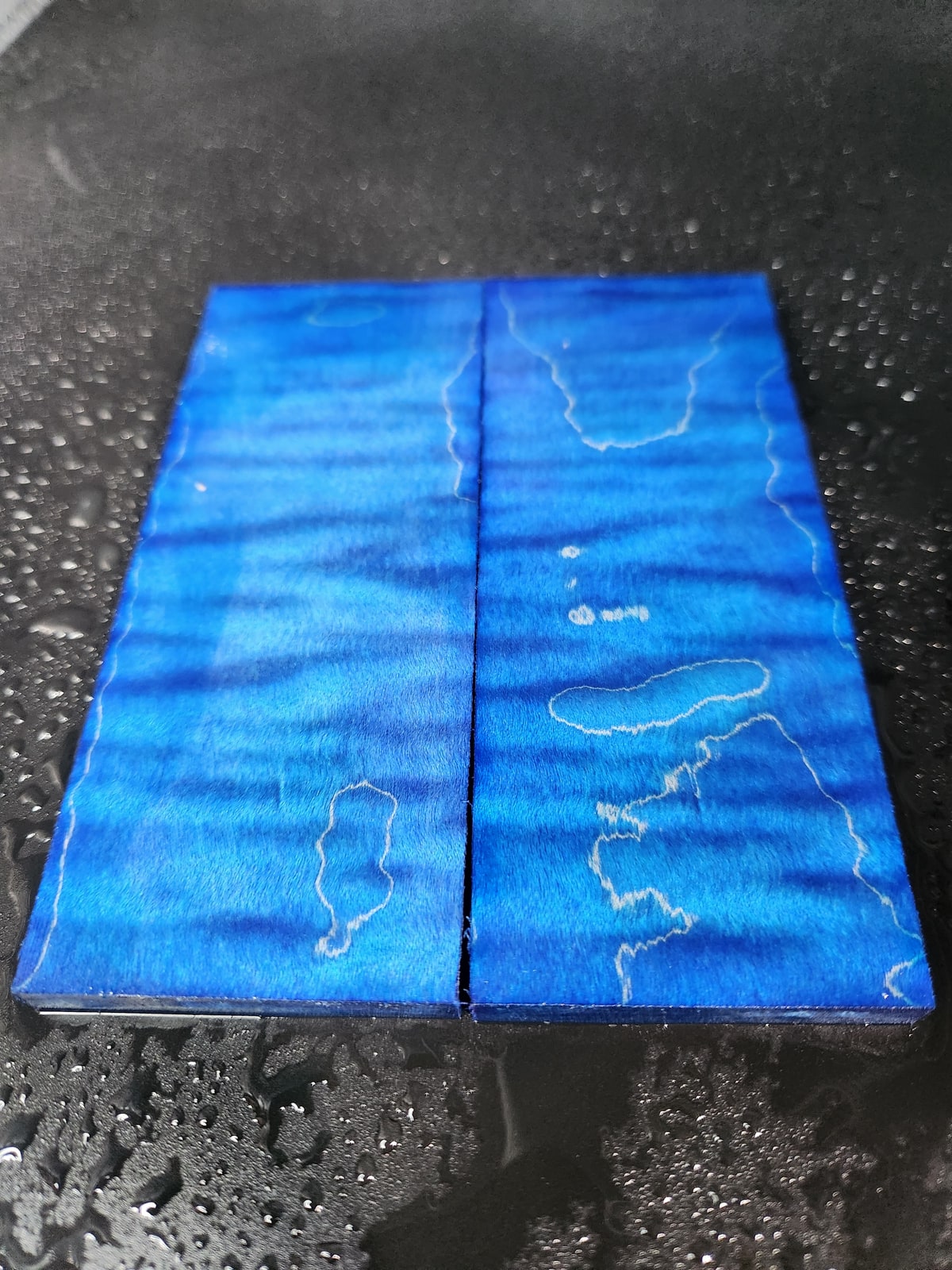 Stabilized Maple Knife Scales