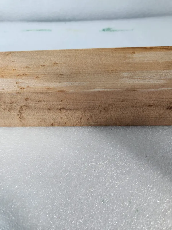 Clear Stabilized Burl Maple Turning Blank