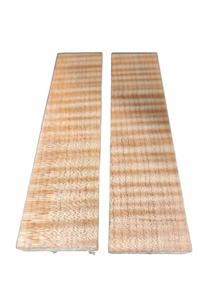 Bookmatched Stabilized Maple Knife Scales β Wood Handles for Knives (6x1.5x0.45)