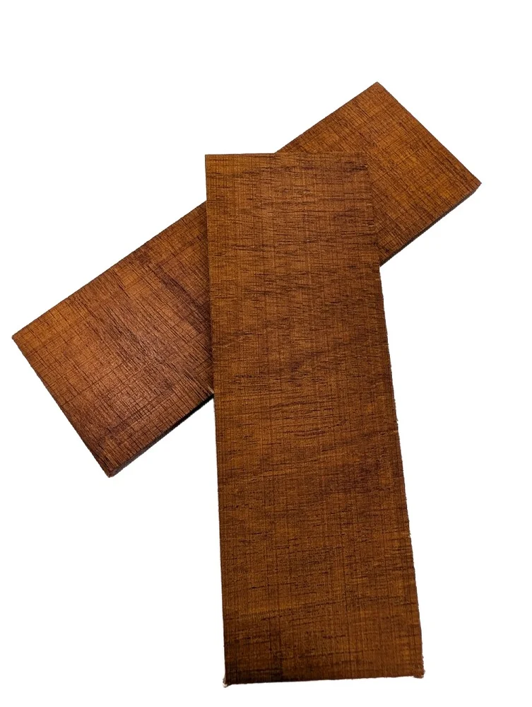 Exhibition Grade Sapele Knife Handle Scales (6x2x0.25)