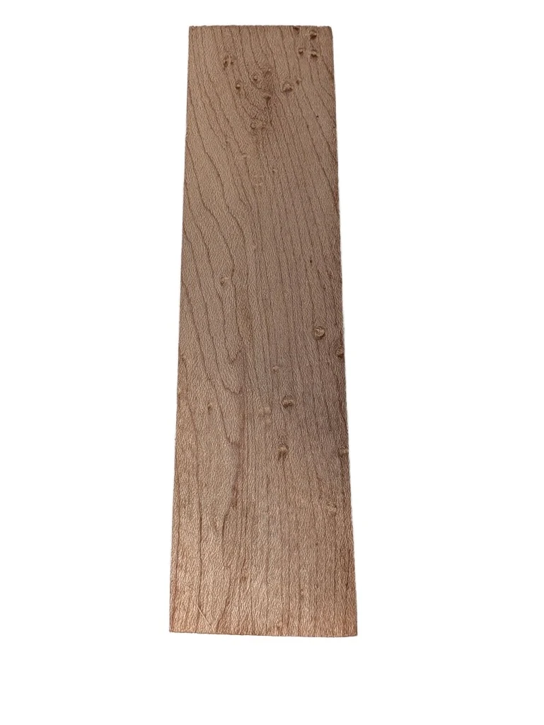 AAA Stabilized Maple Burl Knife Handle Block (6x1.5x1.5)