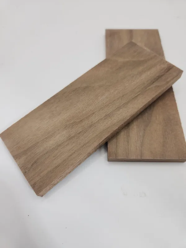 Natural Walnut Knife Scales — photo 2