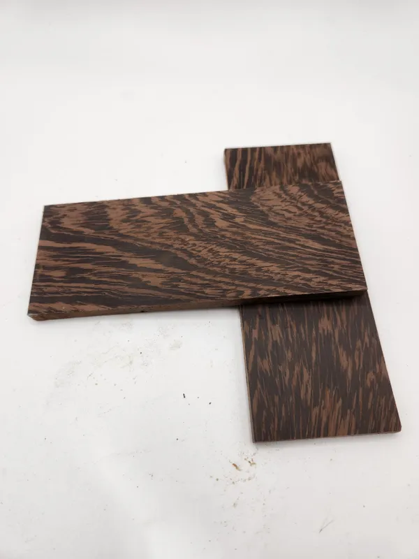 Natural Wenge Knife Scales — photo 4