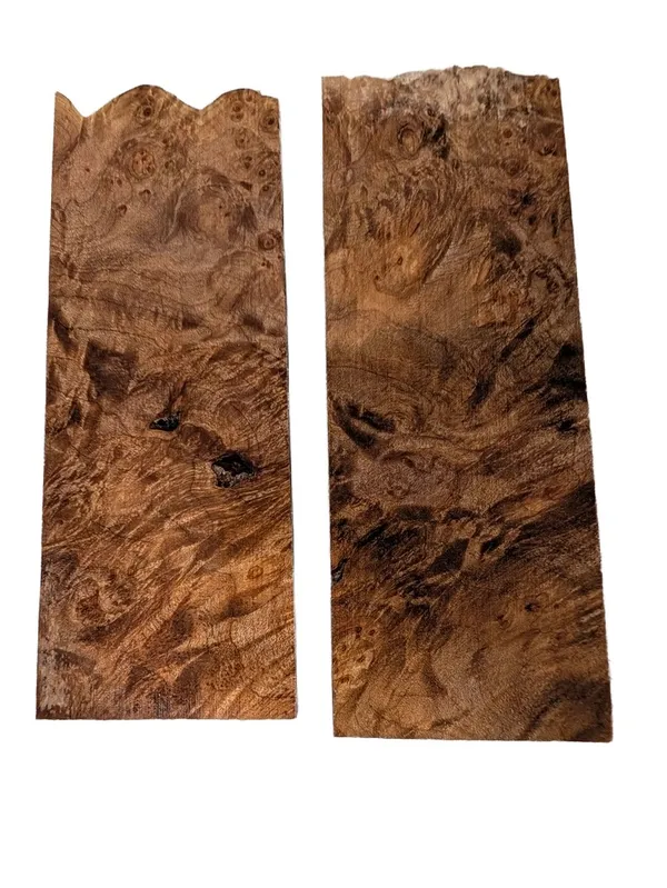 Stabilized Quilted Maple Knife Scales (5x2x0.25) — photo 2