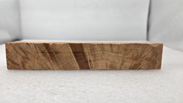 Clear Stabilized Burl Maple Pen Blank — photo 2