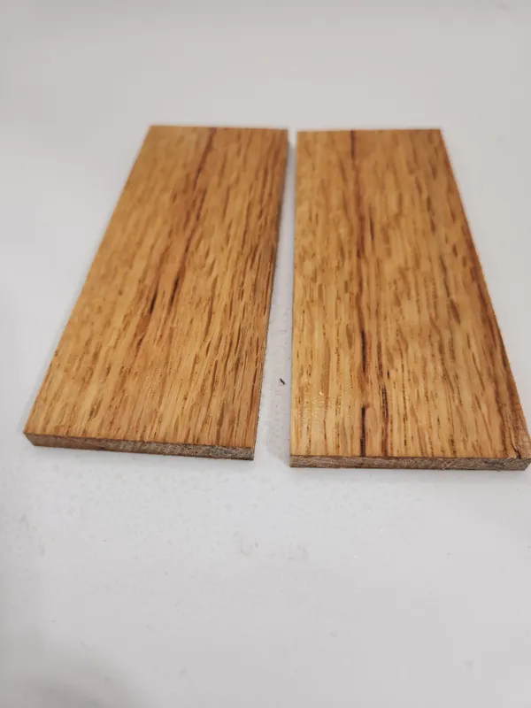 Natural Tigerwood Knife Scales Bookmatched — photo 4