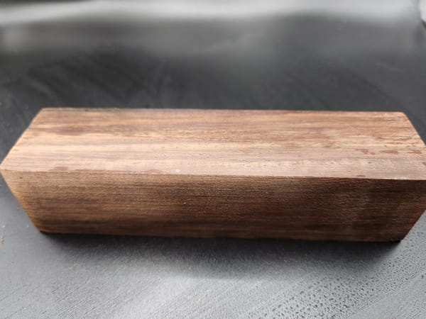Cocobolo Knife Handle Block – Knife Handle Material (6x1.5x1.5)
