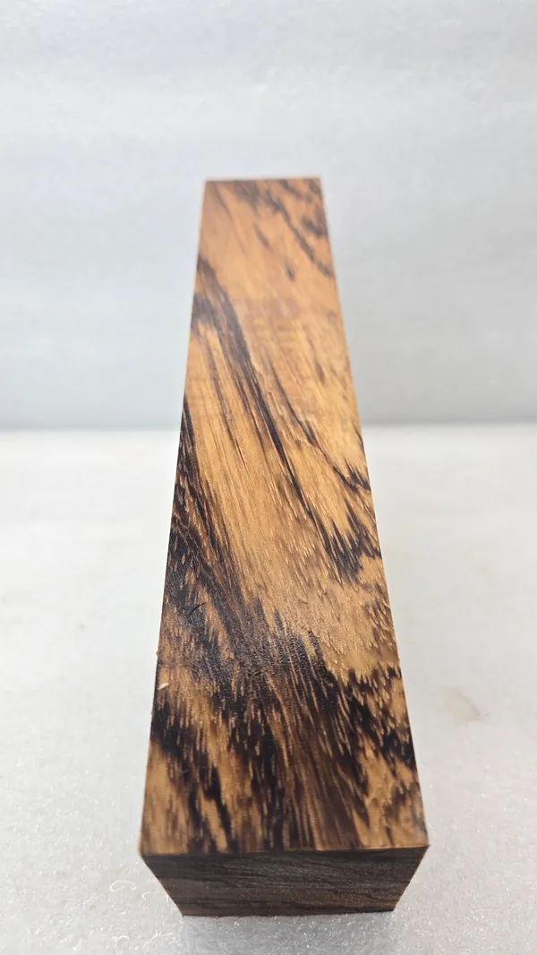 Clear Stabilized Zebrawood Turning Blank