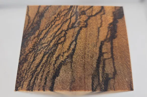 Clear Stabilized Zebrawood Turning Blank — photo 3