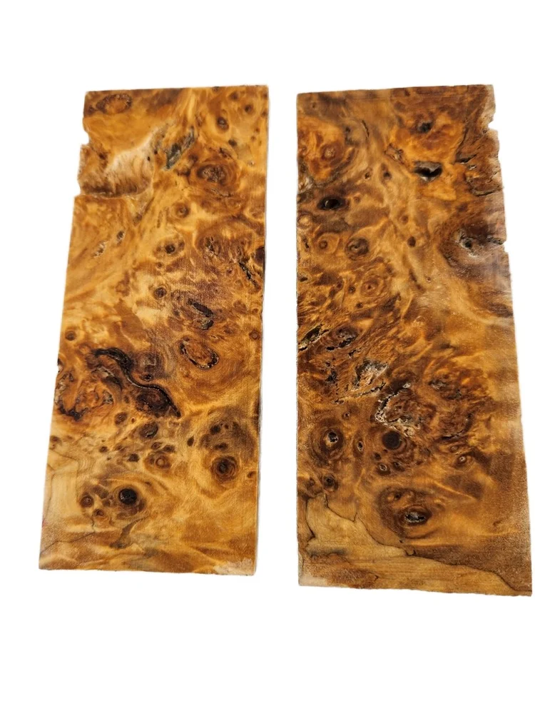 Stabilized Cottonwood Burl Handle Material (5x2x0.25)