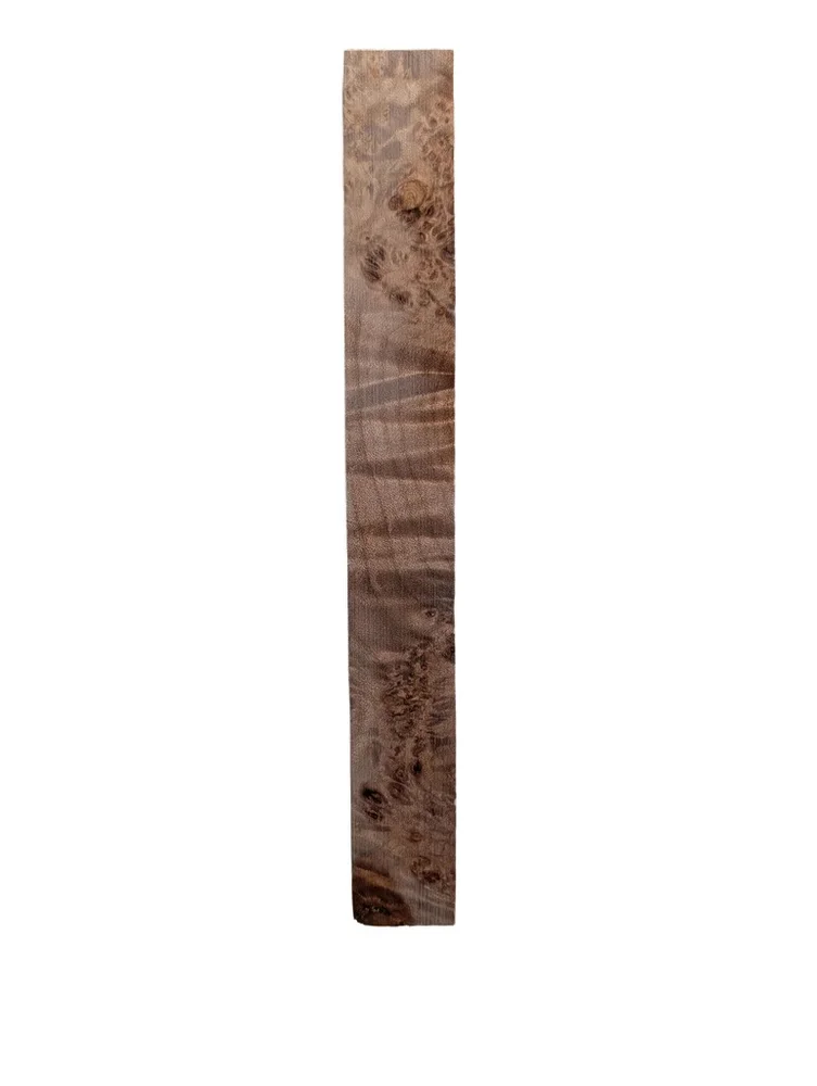 Exhibition Grade Stabilized Maple Burl Pen Blank (8.5x1x0.92)