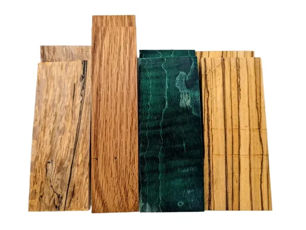 Exhibition Grade Maple Knife Handle Scales (5x2x0.25) — photo 3
