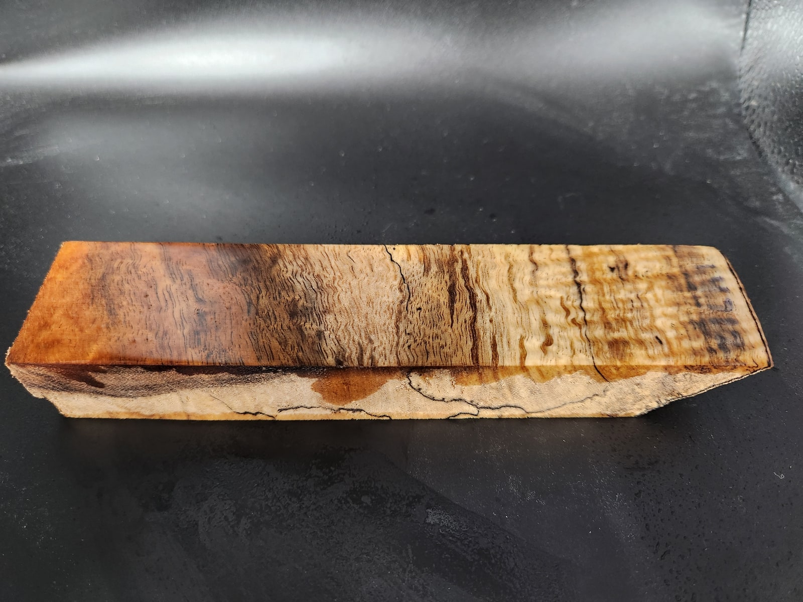 Stabilized Koa Knife Handle Block – Wood Handles for Knives (6.75x1.5x0.875)