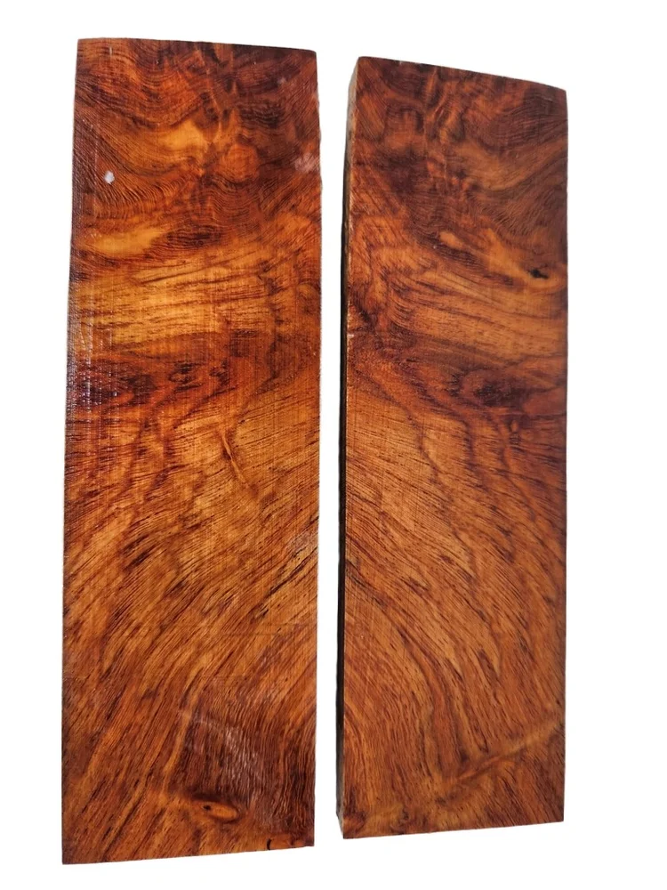 Amboyna Burl Knife Scales (5x1.5x0.25)